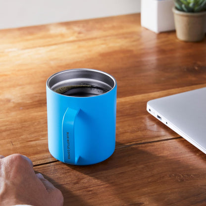Blue Bottle Coffee Stainless Steel Travel Mug – 350 ml with Lid (Hot &amp; Cold)
