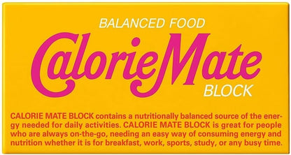 Otsuka Pharmaceutical Calorie Mate Blocks Assorted – 4 Flavors, 24 Packs (2 x 12) | Chocolate, Maple, Cheese, Vanilla