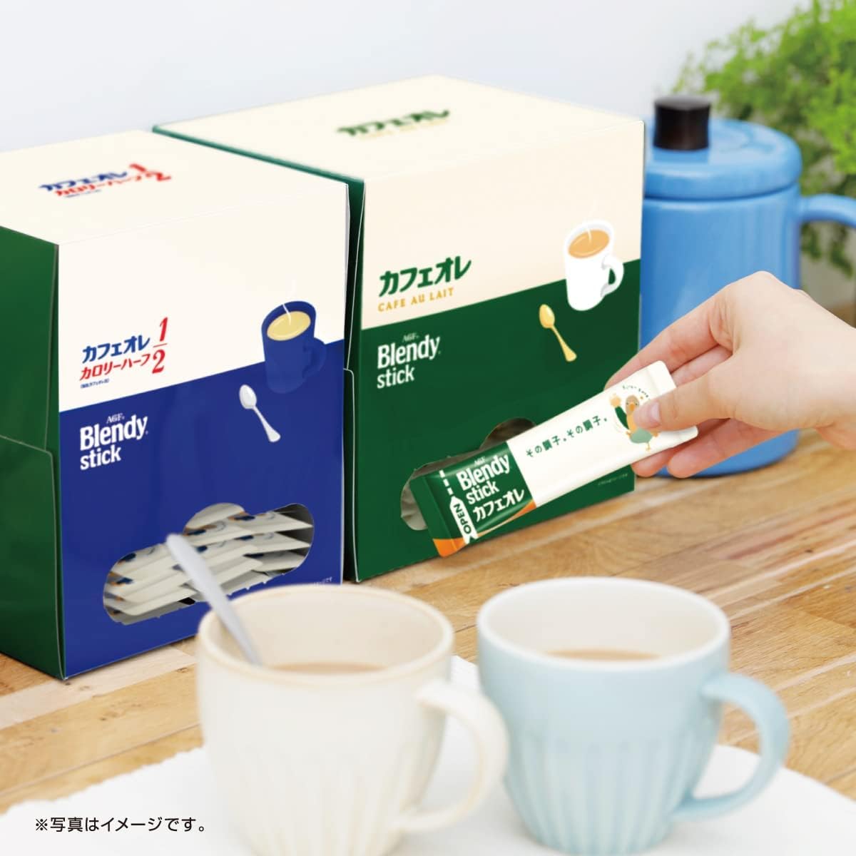 AGF Blendy Stick Cafe au Lait Unsweetened 100 sticks [Stick Coffee