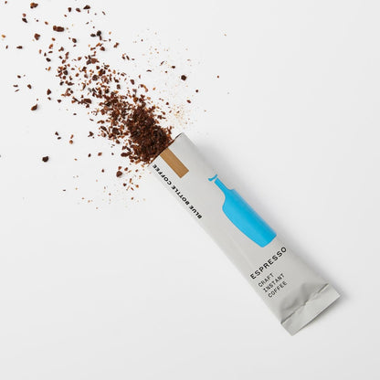 Blue Bottle Coffee Espresso Craft Instant Coffee – Set of 5 Single-Serve Sachets