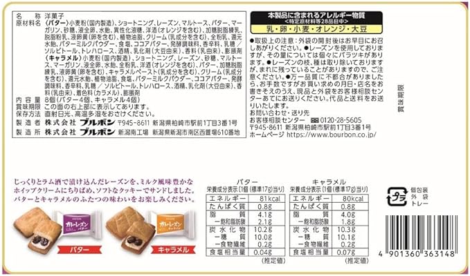 Bourbon Gateau Raisins 149g | Pack of 2 | Made in Japan