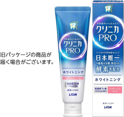 Clinica PRO Whitening Toothpaste with Floss | Refresh Mint | Fluoride Care | 95 g