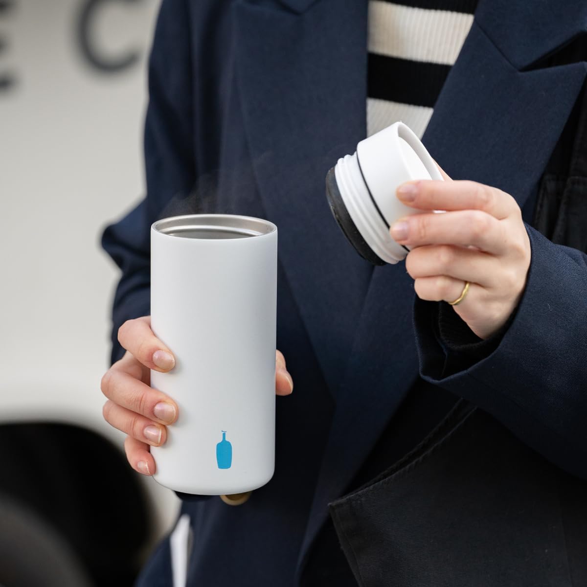 Blue Bottle Coffee 360 Traveler – All-Around Travel Mug