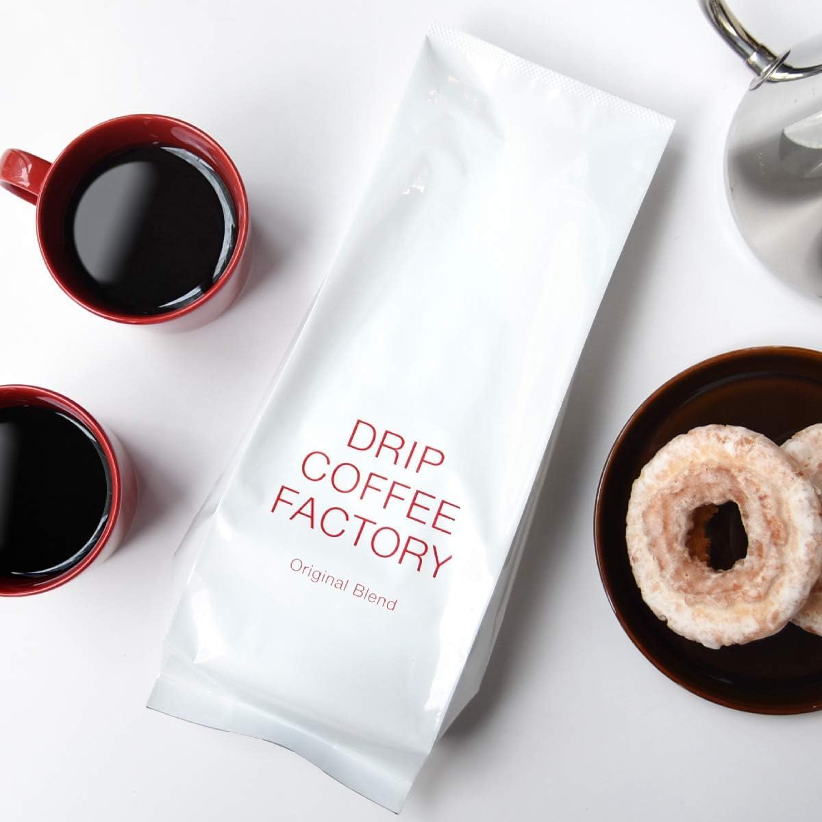 Drip Coffee Factory Rich &amp; Original Assortment Coffee – Medium Ground Powder, 1 kg (500 g × 2 Bags)