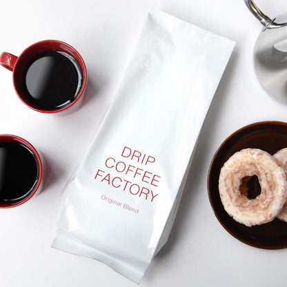Drip Coffee Factory Rich &amp; Original Assortment Coffee – Medium Ground Powder, 1 kg (500 g × 2 Bags)