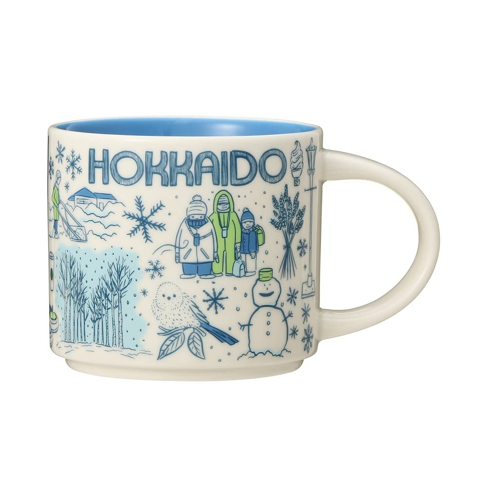 Starbucks Japan Hokkaido “Been There Series” Mug 414ml (14oz) – Across the Globe Limited Edition Ceramic Coffee Cup