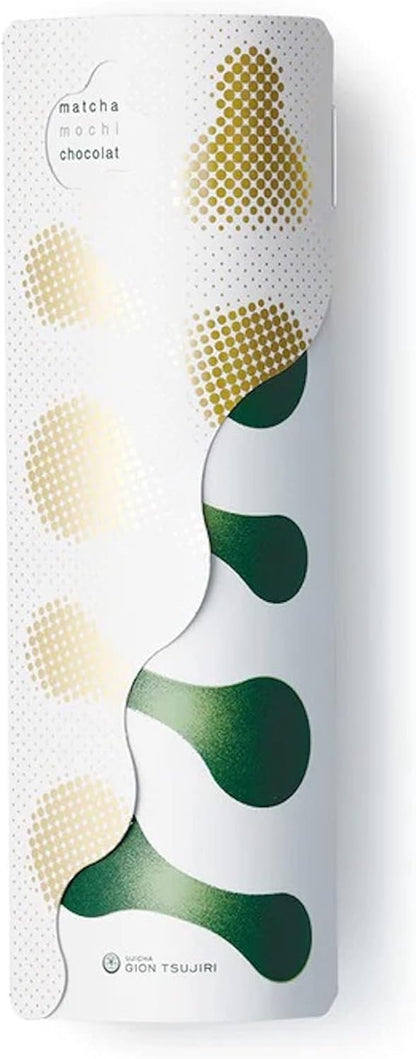 Gion Tsujiri Kyoto Matcha Sweets – Matcha Mochi Chocolate Set of 5, Valentine’s Day Gift