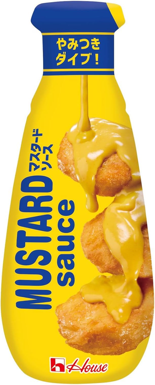 House Foods Mustard Sauce, 5.6 oz (160 g) | Pack Of 2 | Made In Japan