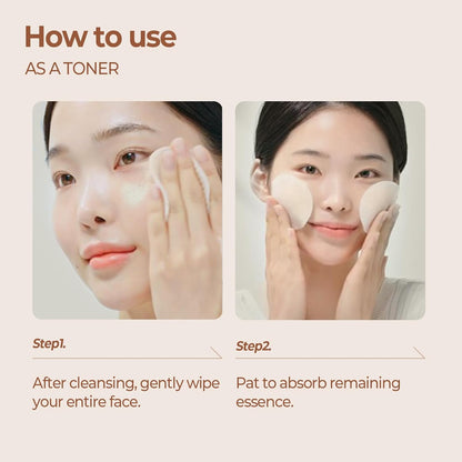 SKINFOOD Acorn Pore Peptide Toner Pads – Pore Care &amp; Hydrating Korean Skincare Pads (250g, 60 Sheets)