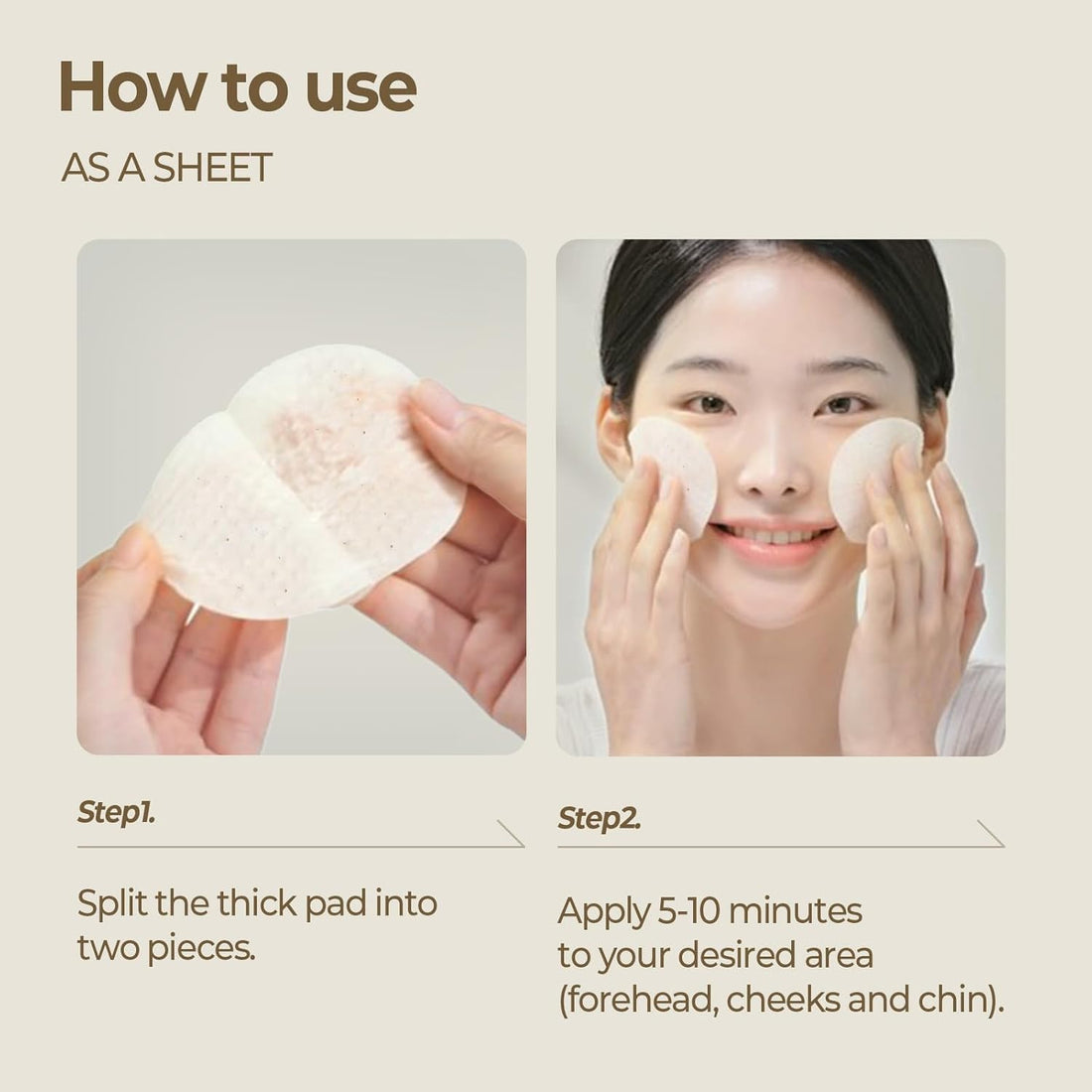 SKINFOOD Potato Madecassoside Soothing Pads – Calming Toner Pads for Sensitive Skin