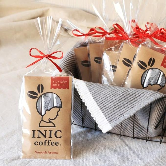INIC coffee Smooth Aroma Sticks 3 sticks 10 sets Small gift [Classic regular blend] [The best powdered coffee] 4g | Made in Japan