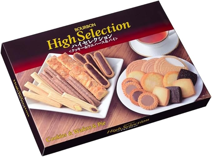 Bourbon High Selection Cookies 610g | Made in Japan