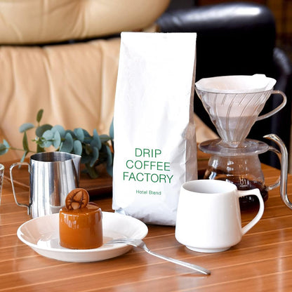 Drip Coffee Factory Hotel Blend Coffee Powder – Medium Grind, 1 kg (500 g × 2 Bags)