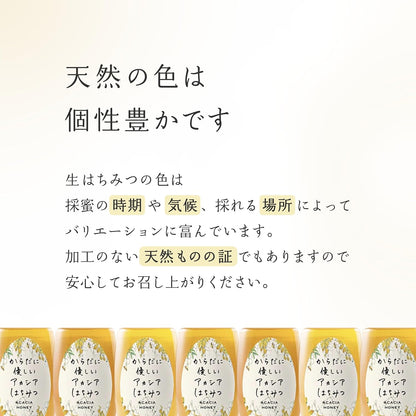 MyHoney Raw Acacia Honey Unheated 500g × 2 Tube Bottles | 100% Pure Hungarian Acacia Honey | No Additives | Premium Raw Honey Pack