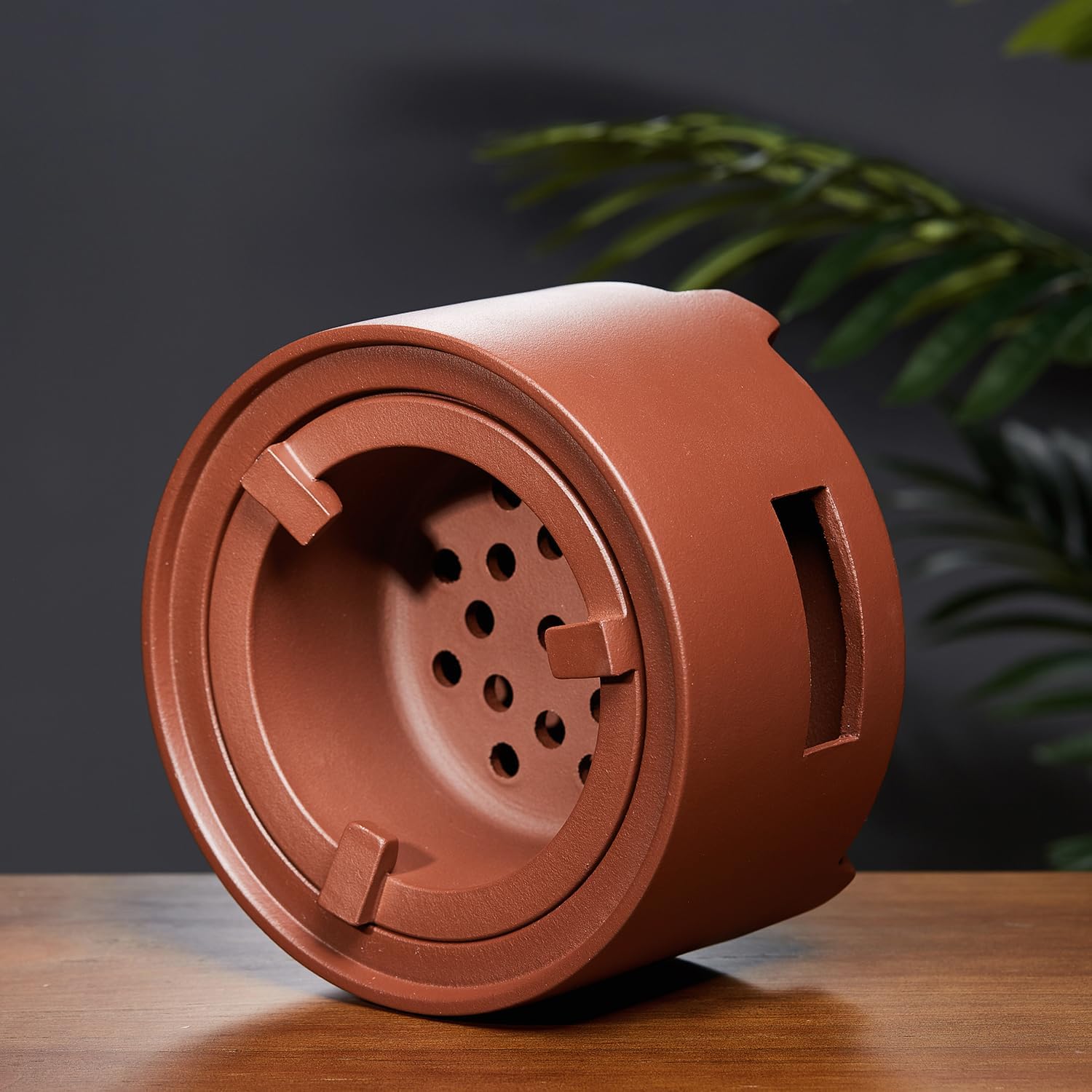 Pocalotea Purple Clay Tea Furnace – Round Mouth Charcoal Tea Brewing Stove