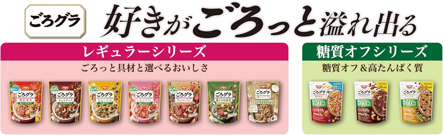 Nissin Cisco Soybean Soybeans Snack, 60% Sugar Reduction, 10.6 oz (300 g) × 6 Bags