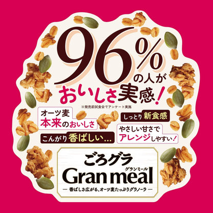 Nissin Cisco Gran Meal with Strawberry &amp; Cashew Nuts, 10.6 oz (300 g) × 8 Bags