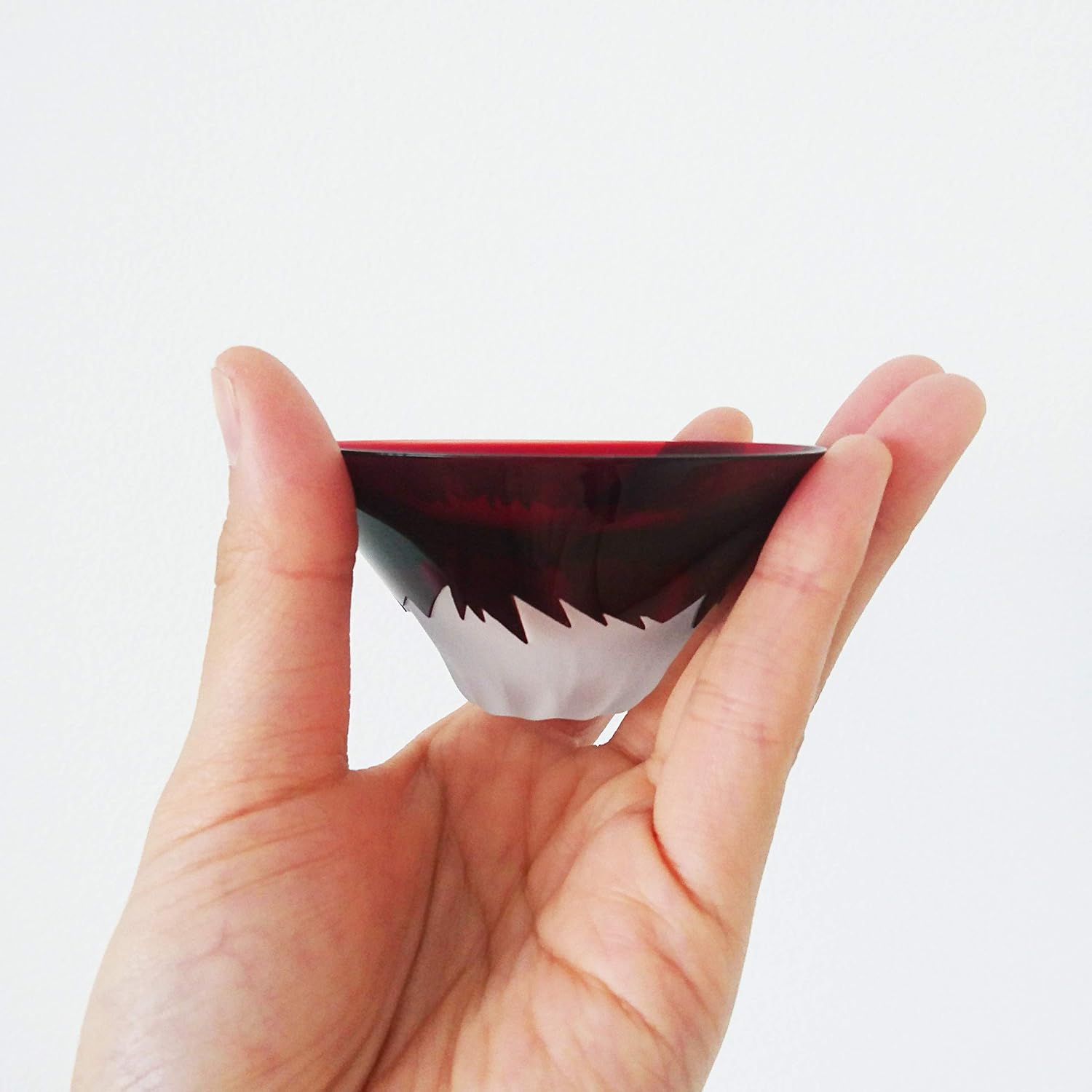 Tajima Glass Cups Blue and Red Pair 55ml [Japan&