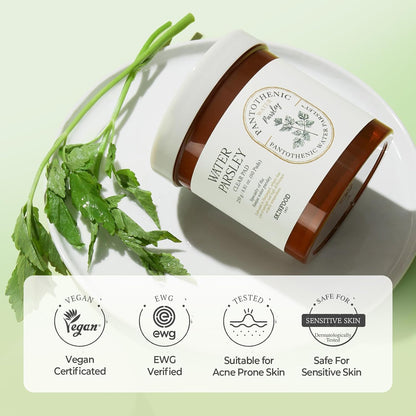 SKINFOOD Water Parsley Clear Toner Pads – Soothing &amp; Refreshing Korean Skincare Pads (250g, 60 Sheets)
