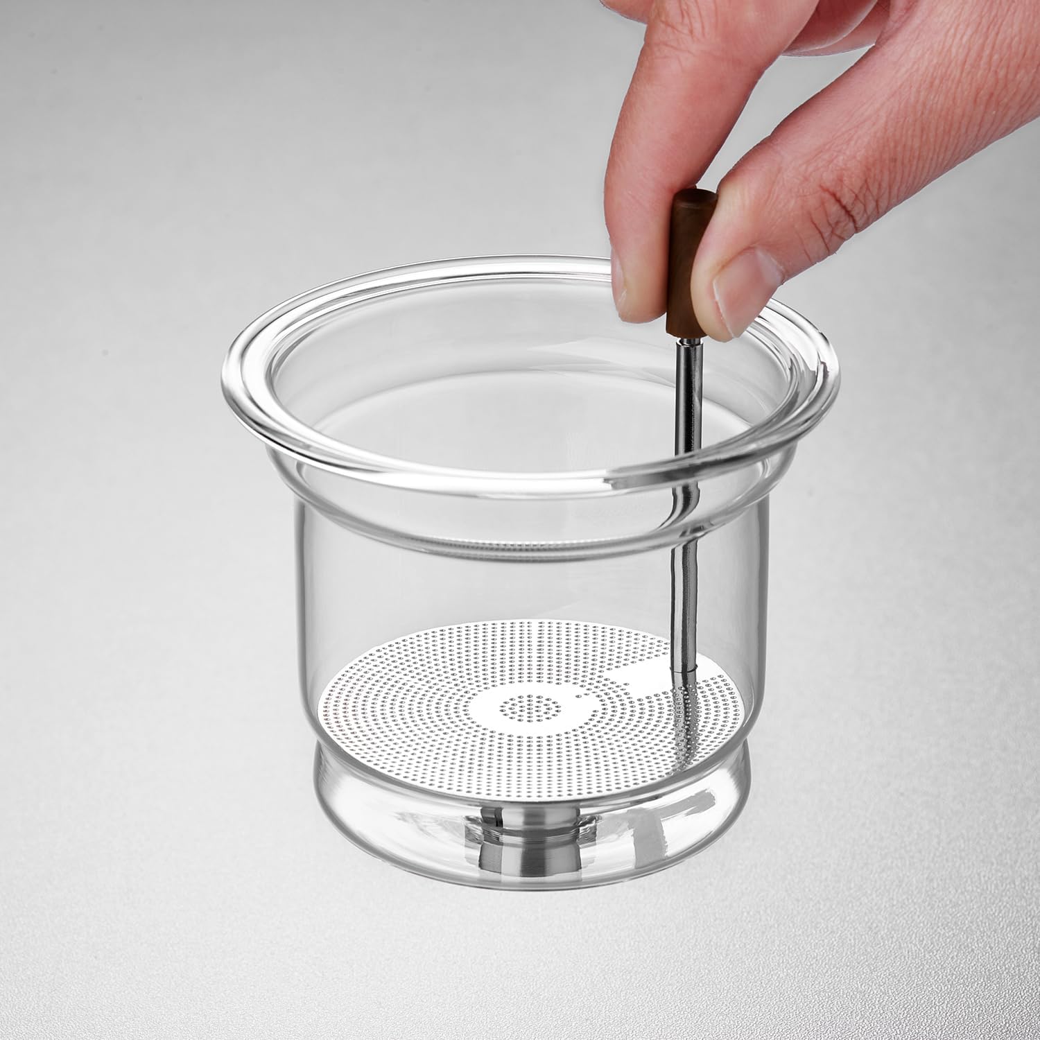 Heat-Resistant Glass Teapot 890ml – Direct Flame Safe Clear Tea Pot for Loose-Leaf &amp; Flowering Tea