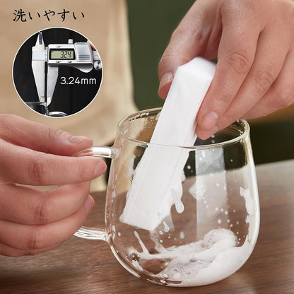Pocarati Glass Tea Cup – 500ml Heat-Resistant Mug with Removable Infuser &amp; Bamboo Lid