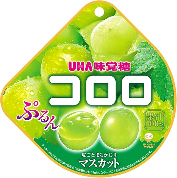 UHA Mikakuto Kororo Muscat 1.7 oz (48 g) x 6 Bags