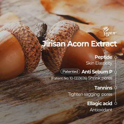 SKINFOOD Acorn Pore Peptide Daily Mask – Pore Care &amp; Hydrating Korean Sheet Mask Pack