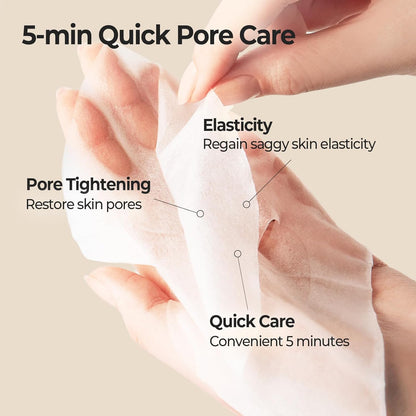 SKINFOOD Acorn Pore Peptide Daily Mask – Pore Care &amp; Hydrating Korean Sheet Mask Pack