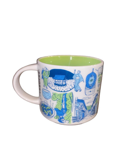 Starbucks 2021 Gifu “Been There Series” Mug 414ml (14oz) – Japan Limited Edition Ceramic Coffee Cup