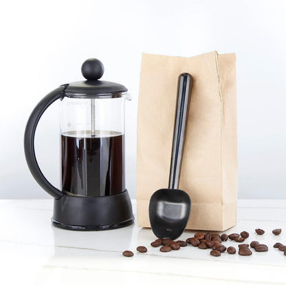 Easyworkz Stainless Steel Coffee Scoop – Long Handle 7g Measuring Spoon, Gunmetal Black