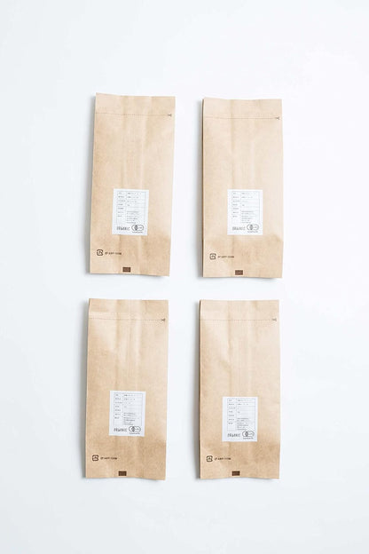 TOKYO COFFEE Organic Single Origin Coffee Trial Set – 4 × 50 g Bags