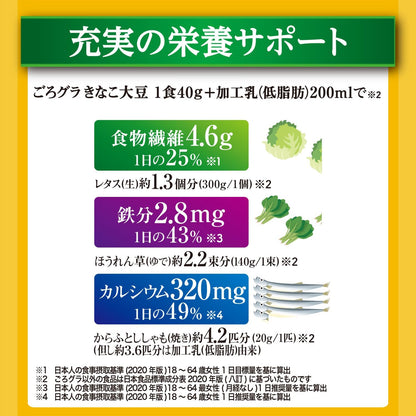 Nissin Cisco Gorgra Kinako Soybean Cereal – Roasted Japanese Crunch Pack