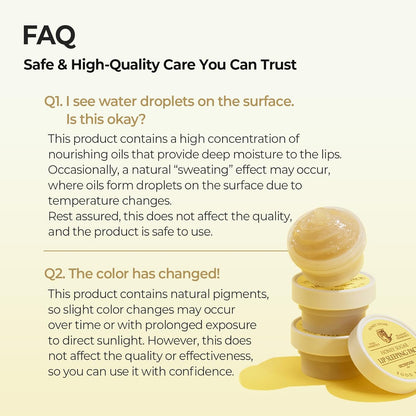 SKINFOOD Honey Sugar Food Mask Lip Sleeping Pack – Nourishing Lip Care Treatment (21ml)