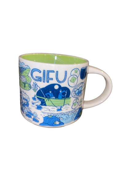 Starbucks 2021 Gifu “Been There Series” Mug 414ml (14oz) – Japan Limited Edition Ceramic Coffee Cup