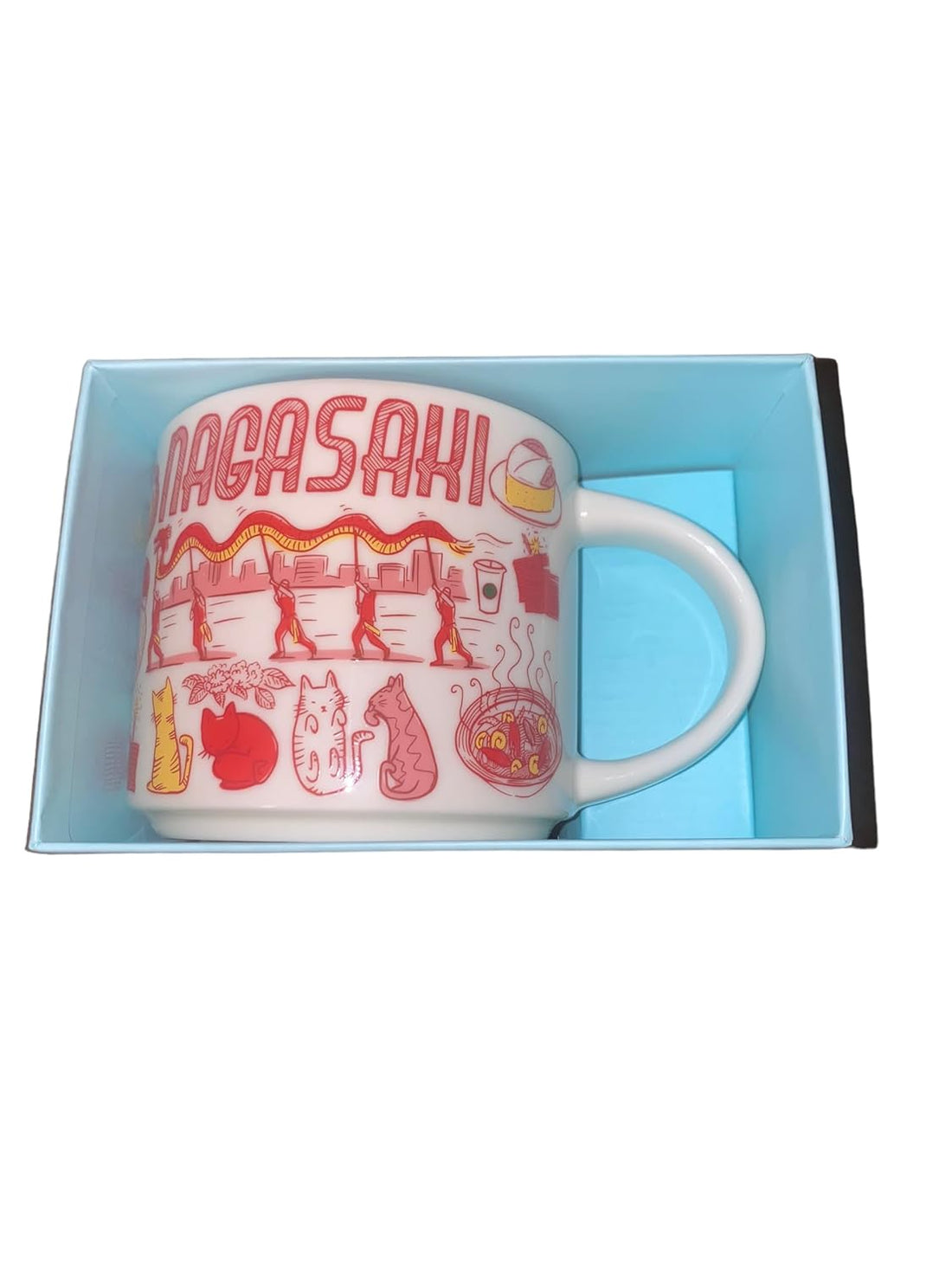 Starbucks 2021 NAGASAKI Starbucks 2021 Nagasaki “Been There Series” Mug 414ml (14oz) – Japan Limited Edition Ceramic Coffee CupBeen There Series, 14.0 fl oz (414 ml)