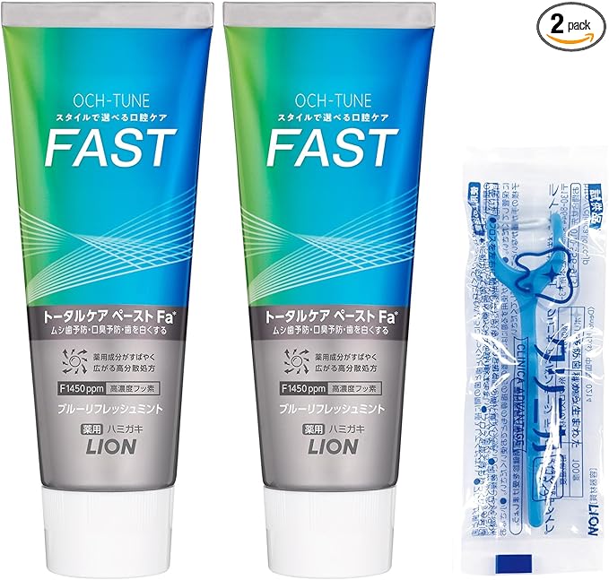 OCH-TUNE Toothpaste FAST Blue Refresh Mint, Toothpaste, High Concentration Fluorine