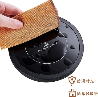 Electric Cup Warmer – Heat-Retaining Beverage Coaster for Coffee &amp; Tea