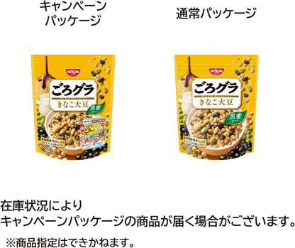 Nissin Cisco Gorgra Kinako Soybean Cereal – Roasted Japanese Crunch Pack