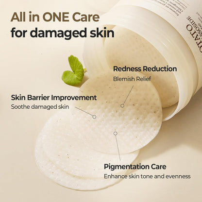 SKINFOOD Potato Madecassoside Soothing Pads – Calming Toner Pads for Sensitive Skin