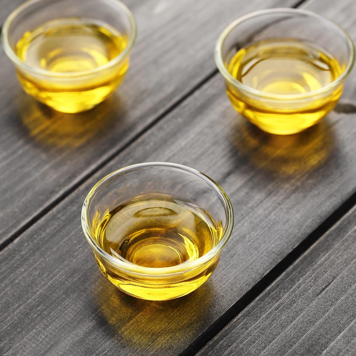 Pokaloti Yunomi Heat-Resistant Glass Cups – 35ml Set for 12 Guests