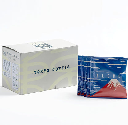 TOKYO COFFEE Original Organic Drip Coffee – JAS Certified Drip Pack (20 Bags)