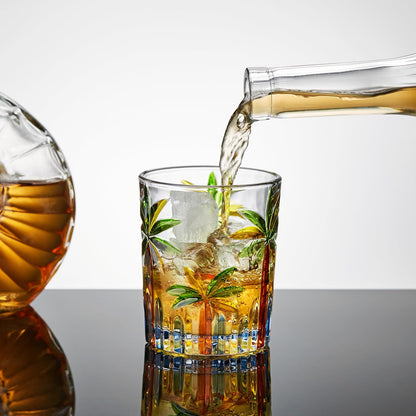 Pokaloti Rock Glass – 300ml Crystal Whiskey &amp; Sake Tumbler