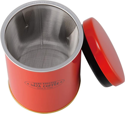 Saza Coffee Powder Control Stocker – Mesh Coffee Bean Storage Canister | 3-Type Fine Powder Control Container | 200g Coffee Bean Storage Solution