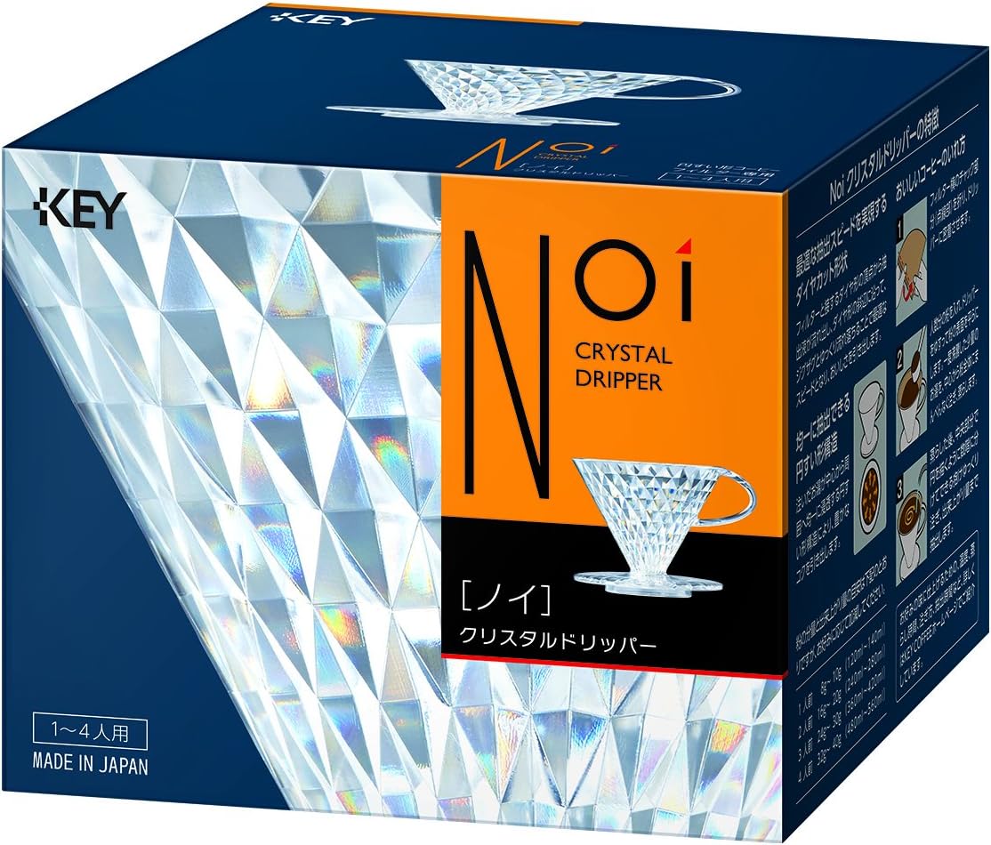 Key Coffee Noi Crystal Coffee Dripper – 1 Piece