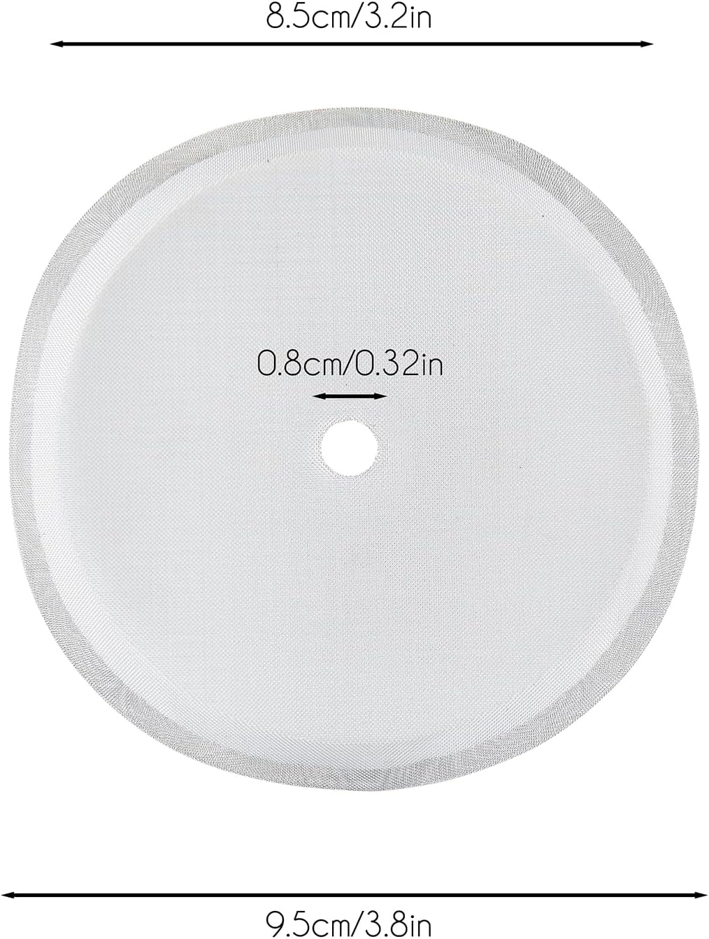 Easyworkz French Press Filter Replacement Parts – 1000ml Coffee Press Cafétière, Set of 3
