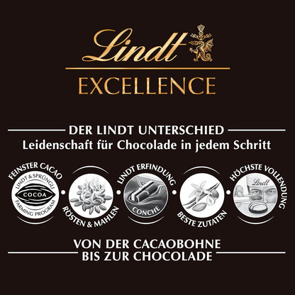 Lindt &amp; Sprüngli Lindt Excellence 99% Cacao Dark Chocolate Bar – 1.8 oz (50 g)