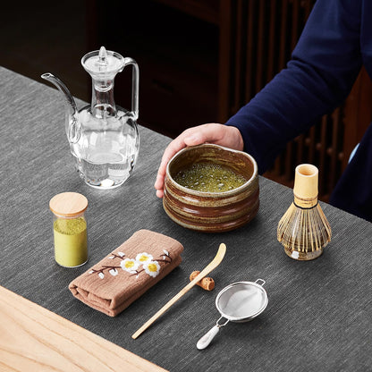 Premium 9-Piece Matcha Tea Set – Traditional Japanese Tea Ceremony Kit