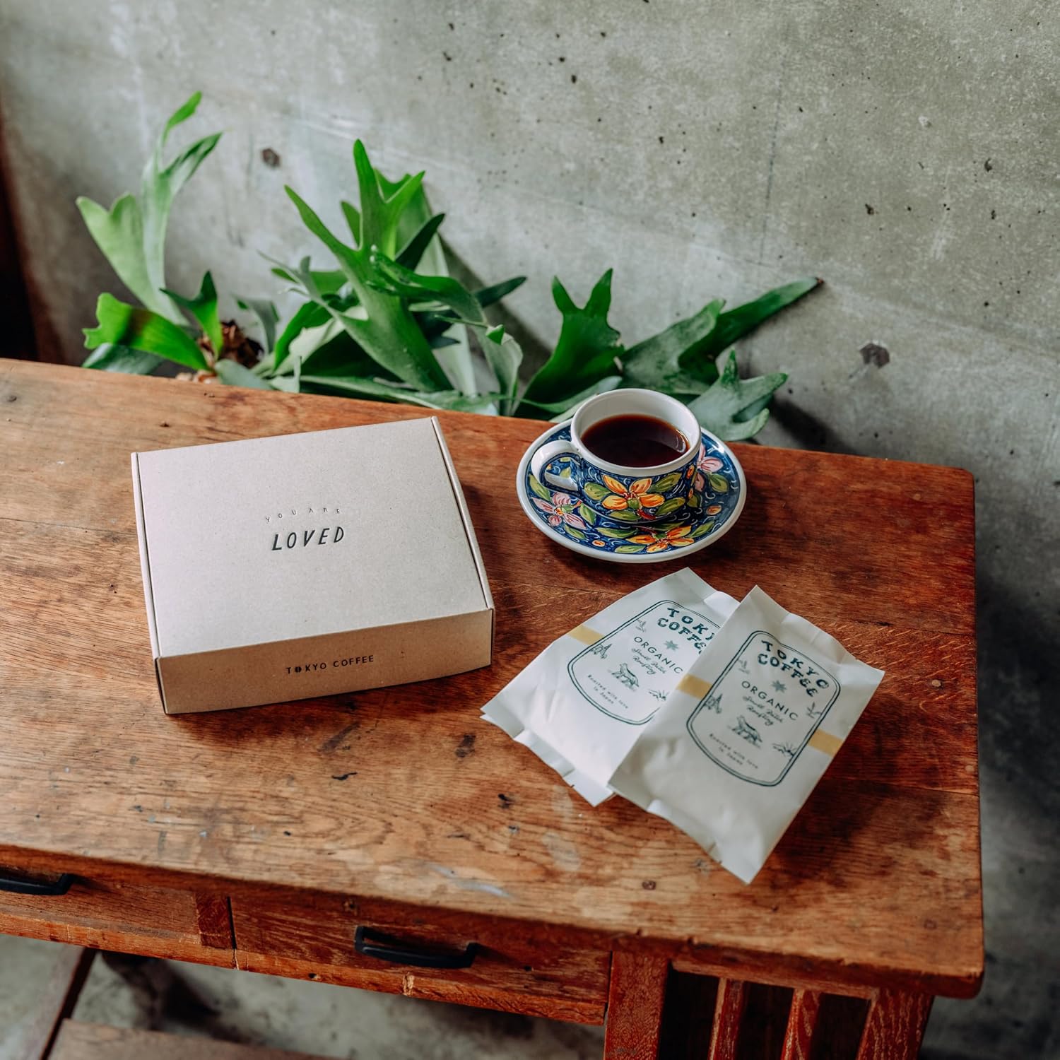 TOKYO COFFEE Organic Blend Coffee Beans – Gift Set (2 × 150 g)