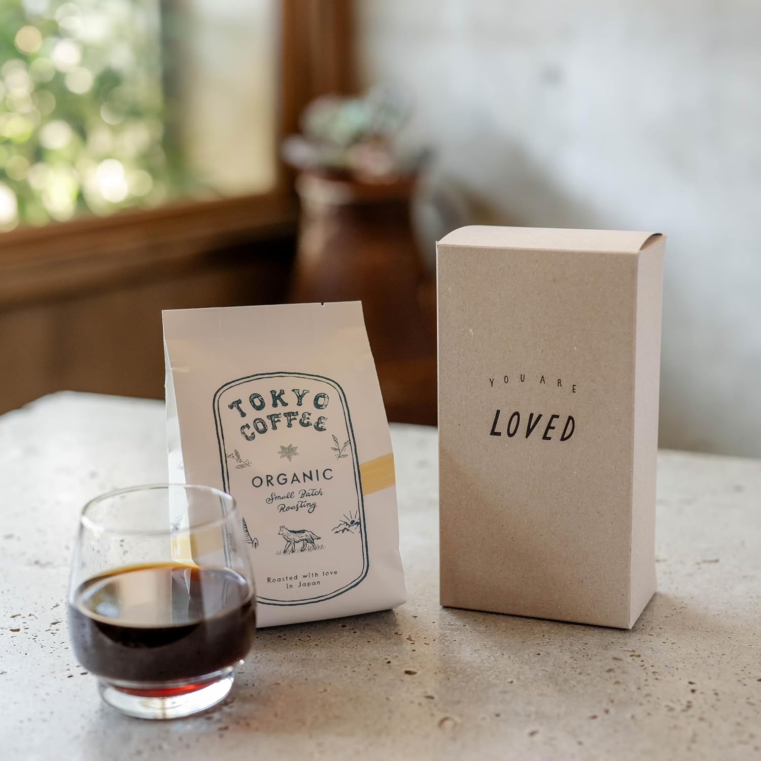 TOKYO COFFEE Organic Blend Coffee Bean Gift – 200 g