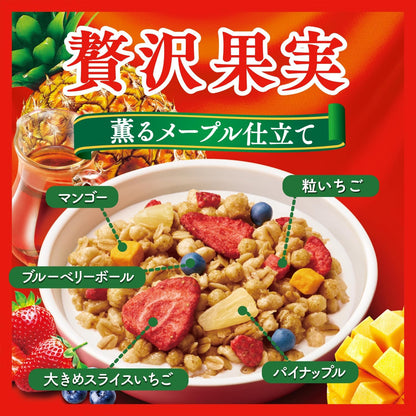 Nissin Cisco Gorokura Luxury Fruit Assortment, 9.9 oz (280 g) × 6 Bags | Premium Japanese Snack